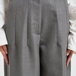 Pantaloni donna zina sartoriali grigi ZIN07 S69IRON NINE IN THE MORNING 