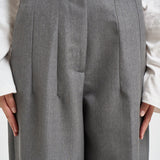 Pantaloni donna zina sartoriali grigi ZIN07 S69IRON NINE IN THE MORNING 