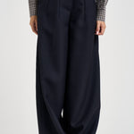 Pantaloni donna zina sartoriali blu navy ZIN07 S69NAVY NINE IN THE MORNING 