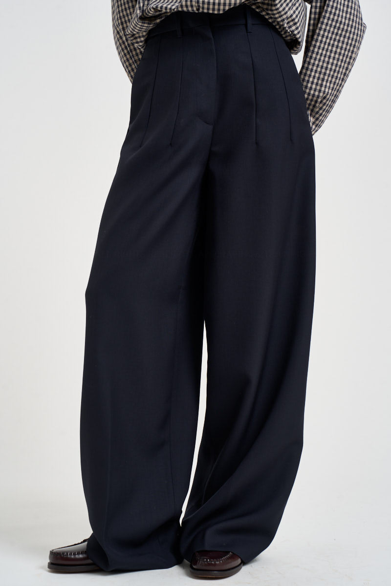 Pantaloni donna zina sartoriali blu navy ZIN07 S69NAVY NINE IN THE MORNING 
