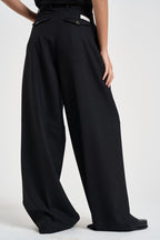 Pantaloni donna zina sartoriali neri ZIN07 S69NERO NINE IN THE MORNING 