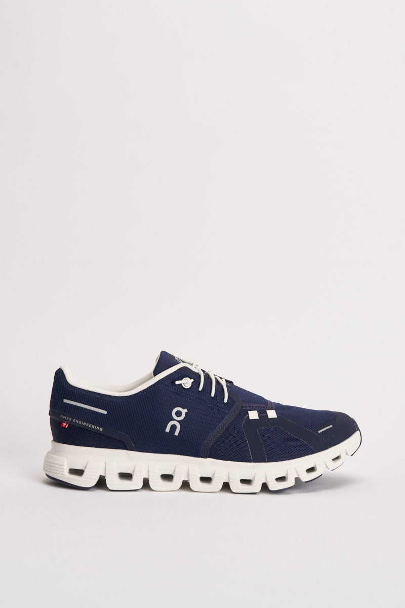 Sneakers uomo Cloud 6 blu 3MF10070692 MIDNIGHTWHITE ON RUNNING 