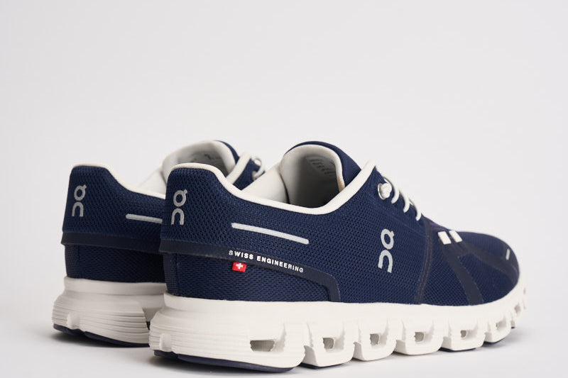Sneakers uomo Cloud 6 blu 3MF10070692 MIDNIGHTWHITE ON RUNNING 