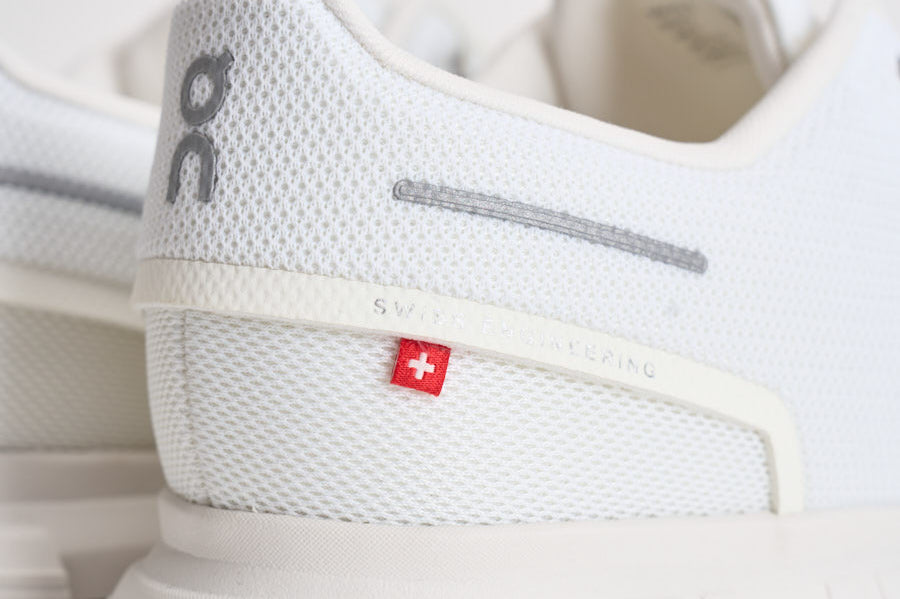 Sneakers uomo Cloud 6 bianche 3MF10071200 WHITEWHITE ON RUNNING 