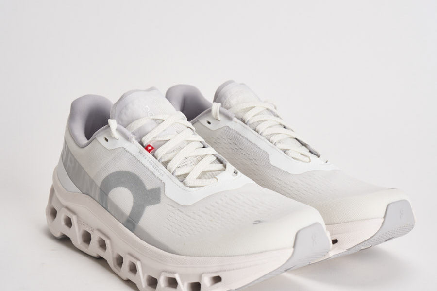 Sneakers uomo Cloudmonster 1 bianca 3MF30741200 WHITEWHITE ON RUNNING 