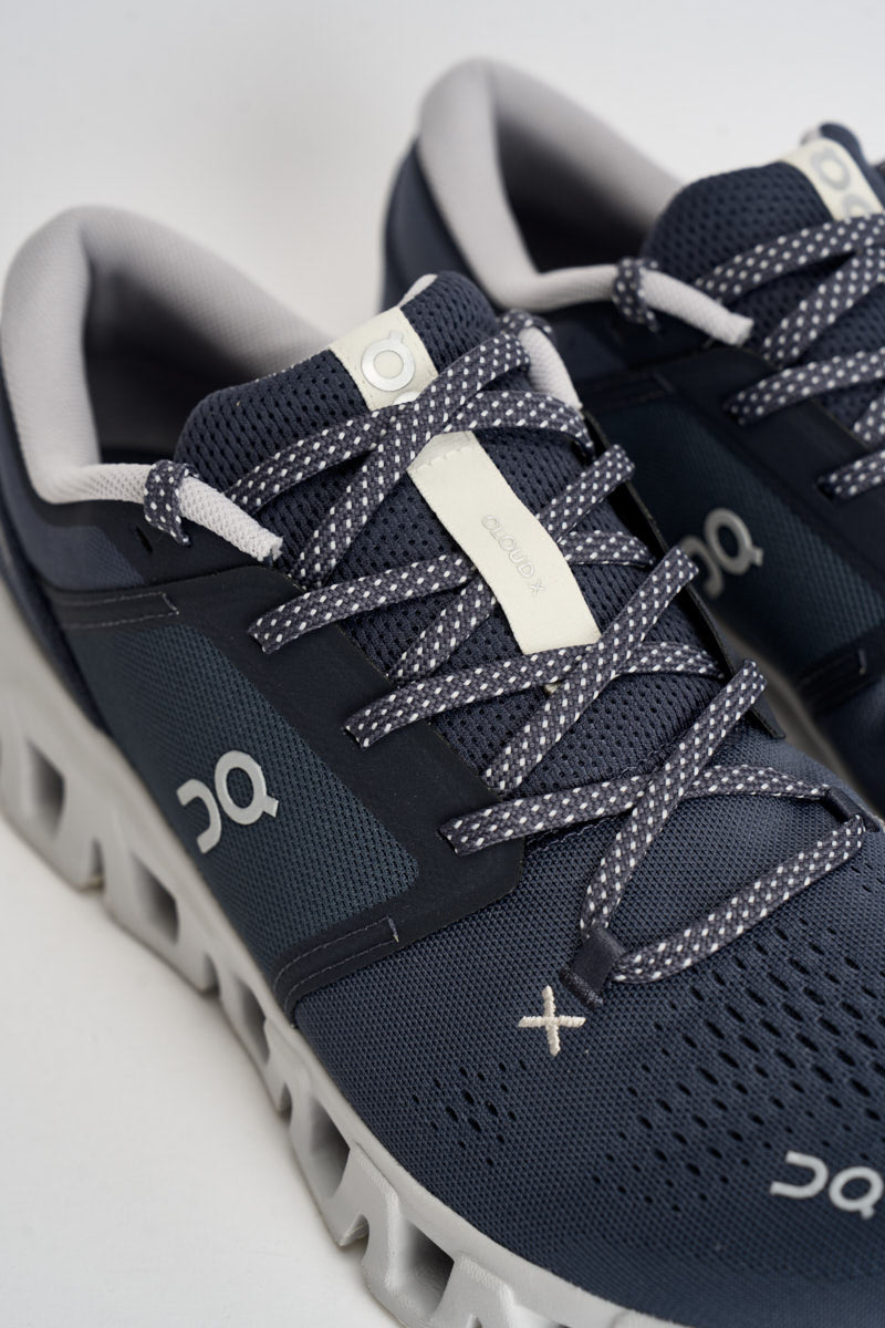 Sneakers uomo Cloud X blu navy 3MG30086005 NAVYGLACIER ON RUNNING 