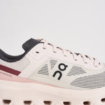 Sneakers donna Cloudvista 3 bianca e bordeaux 3WG30195308 OYSTERBARBERRY ON RUNNING 