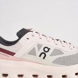 Sneakers donna Cloudvista 3 bianca e bordeaux 3WG30195308 OYSTERBARBERRY ON RUNNING 