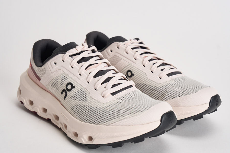 Sneakers donna Cloudvista 3 bianca e bordeaux 3WG30195308 OYSTERBARBERRY ON RUNNING 