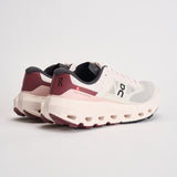 Sneakers donna Cloudvista 3 bianca e bordeaux 3WG30195308 OYSTERBARBERRY ON RUNNING 