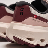 Sneakers donna Cloudvista 3 bianca e bordeaux 3WG30195308 OYSTERBARBERRY ON RUNNING 