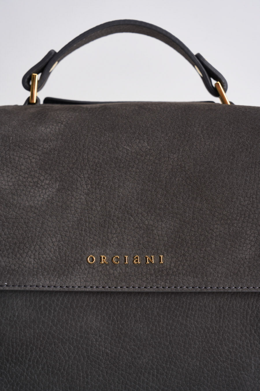 Borsa donna Sveva Nabucco Small a mano grigio antracite B01999NBU CARBONE ORCIANI 