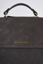 Borsa donna Sveva Nabucco Small a mano grigio antracite B01999NBU CARBONE ORCIANI 