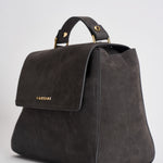 Borsa donna Sveva Nabucco Small a mano grigio antracite B01999NBU CARBONE ORCIANI 