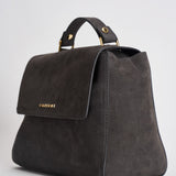 Borsa donna Sveva Nabucco Small a mano grigio antracite B01999NBU CARBONE ORCIANI 
