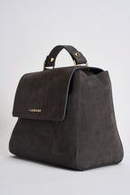 Borsa donna Sveva Nabucco Small a mano grigio antracite B01999NBU CARBONE ORCIANI 