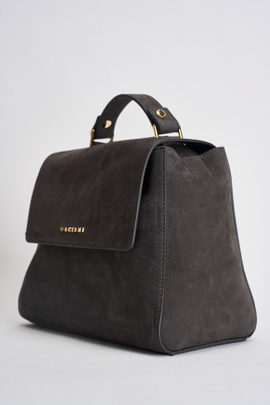 Borsa donna Sveva Nabucco Small a mano grigio antracite B01999NBU CARBONE ORCIANI 