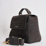 Borsa donna Sveva Nabucco Small a mano grigio antracite B01999NBU CARBONE ORCIANI 