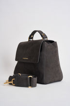 Borsa donna Sveva Nabucco Small a mano grigio antracite B01999NBU CARBONE ORCIANI 