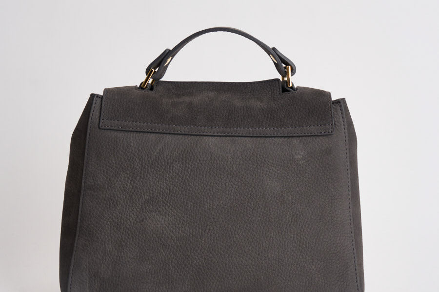 Borsa donna Sveva Nabucco Small a mano grigio antracite B01999NBU CARBONE ORCIANI 