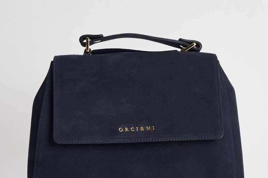 Borsa donna Sveva Nabucco Small a mano blu notte B01999NBU NOTTE ORCIANI 