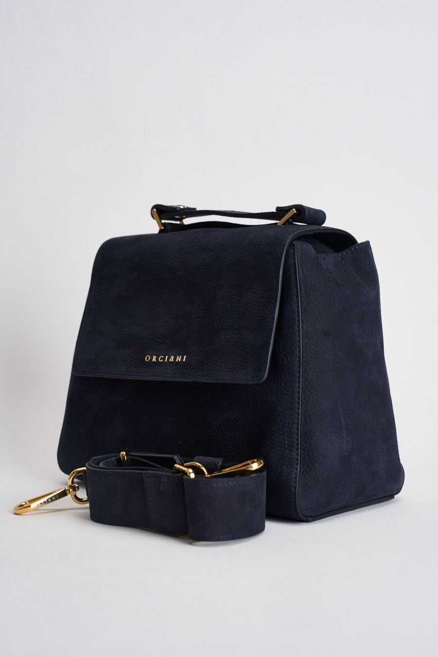 Borsa donna Sveva Nabucco Small a mano blu notte B01999NBU NOTTE ORCIANI 