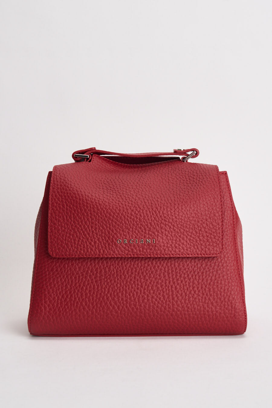 Borsa donna Sveva Soft Piccol a mano in pelle con tracolla rossa B01999SOF ROSSO ORCIANI 