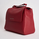 Borsa donna Sveva Soft Piccol a mano in pelle con tracolla rossa B01999SOF ROSSO ORCIANI 
