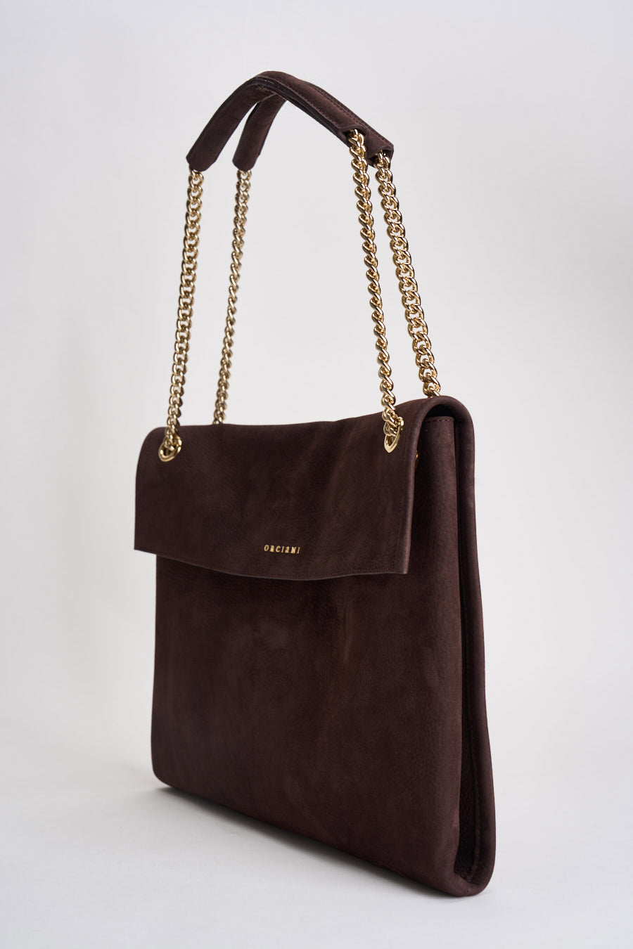 Borsa donna Venus Nabucco Midi a spalla in pelle nabuk burgundy B02212NAB BURGUNDY ORCIANI 