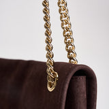 Borsa donna Venus Nabucco Midi a spalla in pelle nabuk burgundy B02212NAB BURGUNDY ORCIANI 