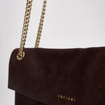 Borsa donna Venus Nabucco Midi a spalla in pelle nabuk burgundy B02212NAB BURGUNDY ORCIANI 