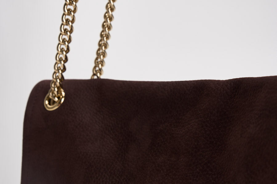 Borsa donna Venus Nabucco Midi a spalla in pelle nabuk burgundy B02212NAB BURGUNDY ORCIANI 