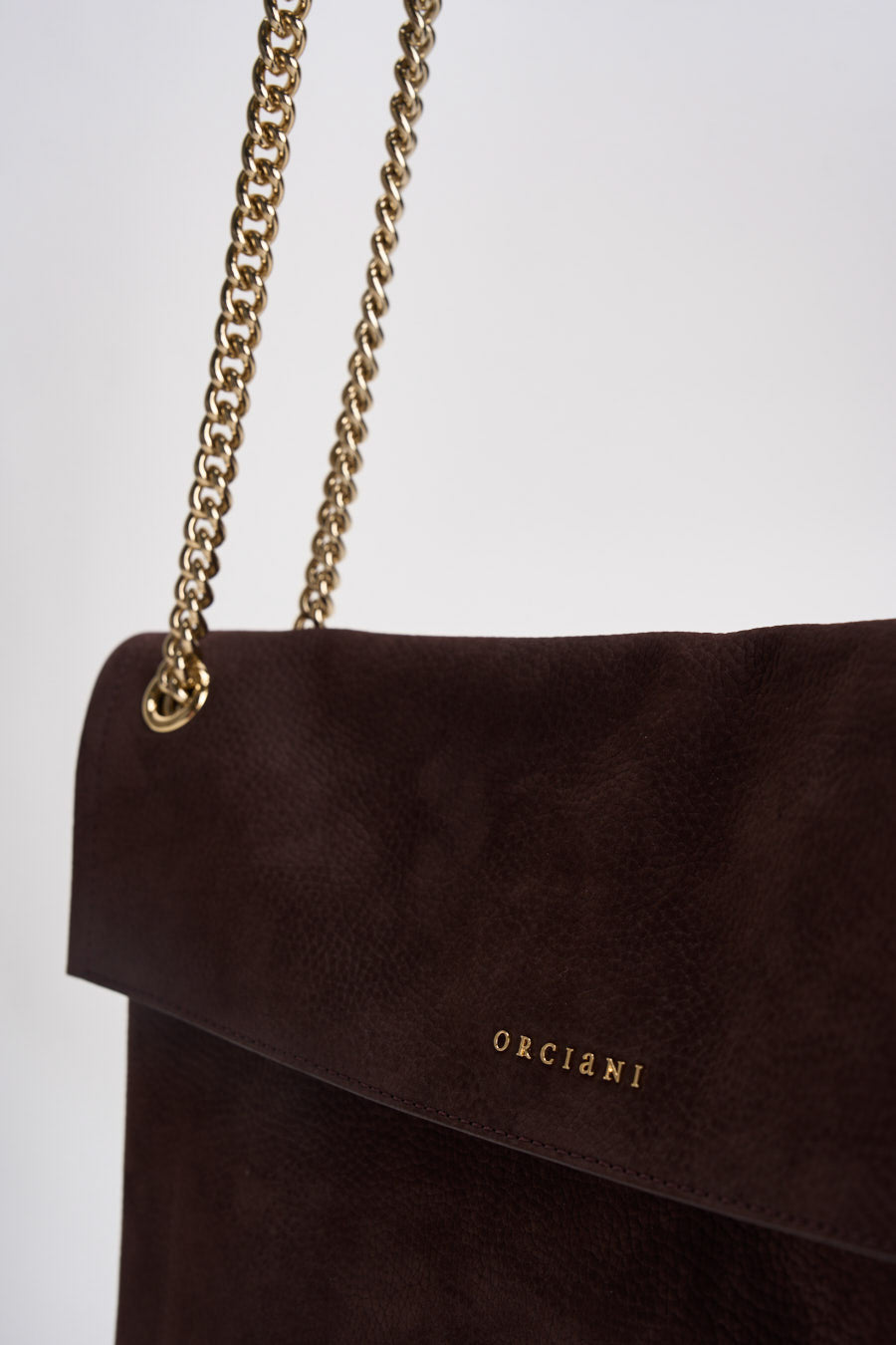 Borsa donna Venus Nabucco Midi a spalla in pelle nabuk burgundy B02212NAB BURGUNDY ORCIANI 