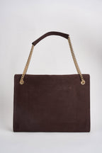 Borsa donna Venus Nabucco Midi a spalla in pelle nabuk burgundy B02212NAB BURGUNDY ORCIANI 