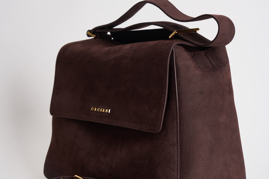 Borsa donna Sveva Nabucco media a spalla burgundy BT2006NBU BURGUNDY ORCIANI 