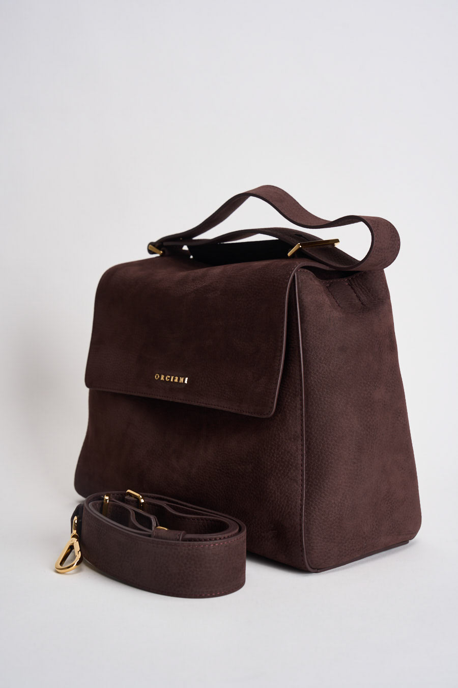 Borsa donna Sveva Nabucco media a spalla burgundy BT2006NBU BURGUNDY ORCIANI 