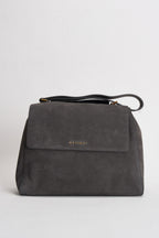 Borsa donna Sveva Nabucco media a spalla grigio antracite BT2006NBU CARBONE ORCIANI 
