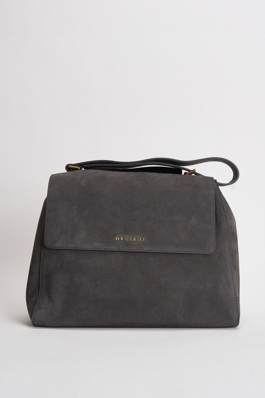Borsa donna Sveva Nabucco media a spalla grigio antracite BT2006NBU CARBONE ORCIANI 