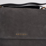 Borsa donna Sveva Nabucco media a spalla grigio antracite BT2006NBU CARBONE ORCIANI 