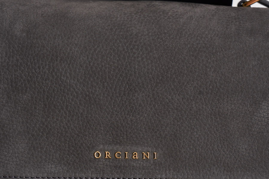 Borsa donna Sveva Nabucco media a spalla grigio antracite BT2006NBU CARBONE ORCIANI 