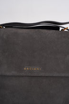 Borsa donna Sveva Nabucco media a spalla grigio antracite BT2006NBU CARBONE ORCIANI 