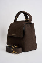 Borsa donna Sveva Nabucco media a spalla moro BT2006NBU MORO ORCIANI 