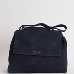 Borsa donna Sveva Nabucco media a spalla blu notte BT2006NBU NOTTE ORCIANI 