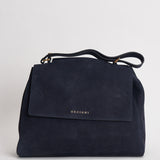 Borsa donna Sveva Nabucco media a spalla blu notte BT2006NBU NOTTE ORCIANI 