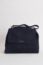 Borsa donna Sveva Nabucco media a spalla blu notte BT2006NBU NOTTE ORCIANI 
