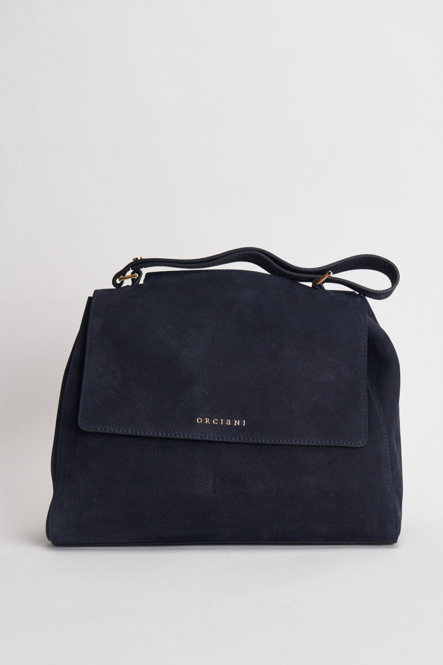 Borsa donna Sveva Nabucco media a spalla blu notte BT2006NBU NOTTE ORCIANI 