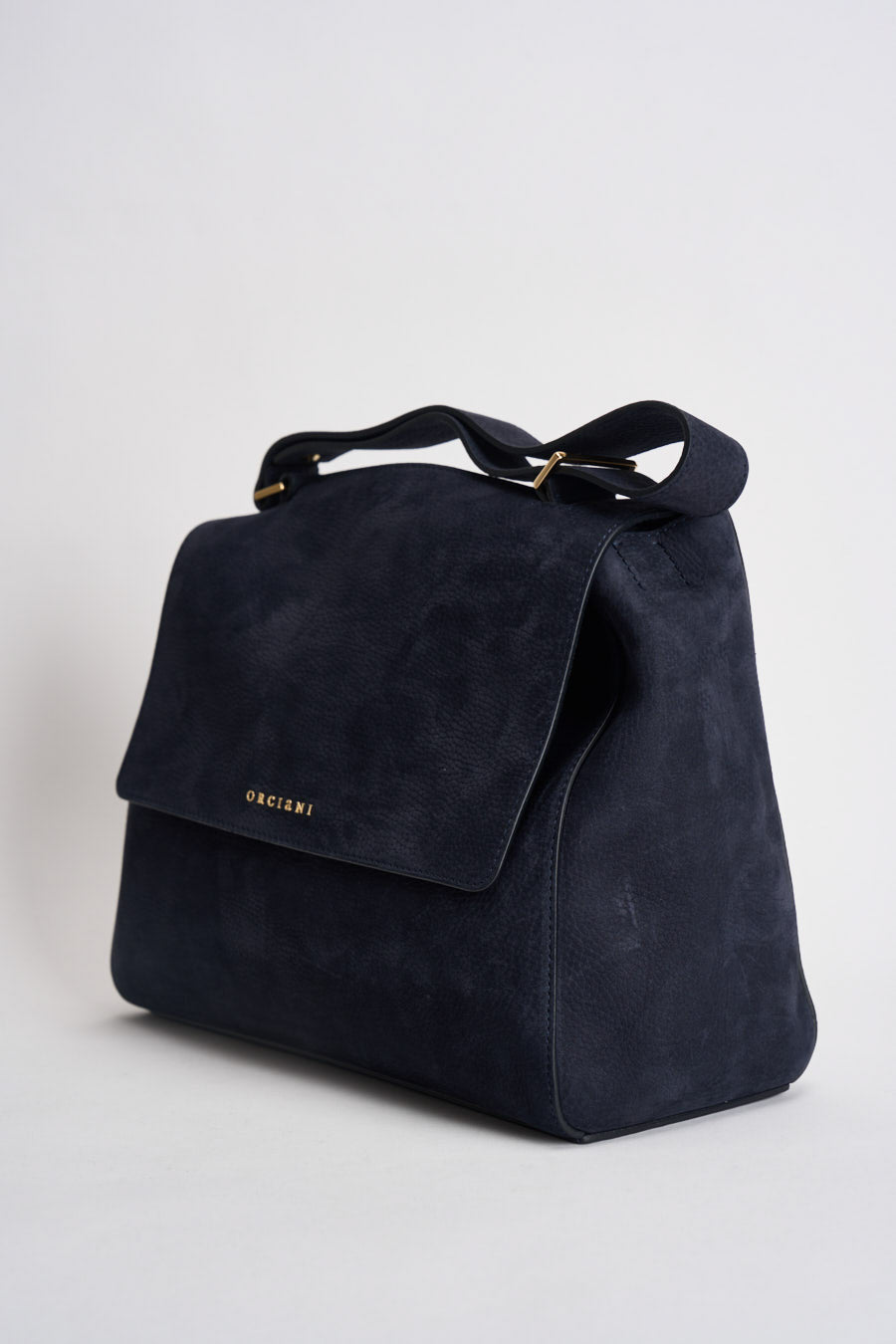 Borsa donna Sveva Nabucco media a spalla blu notte BT2006NBU NOTTE ORCIANI 