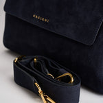 Borsa donna Sveva Nabucco media a spalla blu notte BT2006NBU NOTTE ORCIANI 