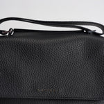 Borsa donna Sveva Soft Media a spalla in pelle con tracolla nera BT2006SOF NERO ORCIANI 