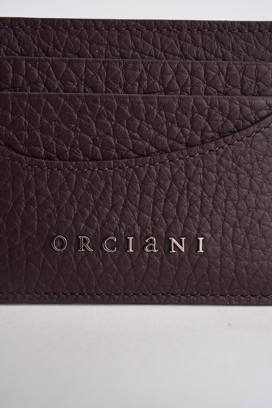 Portacarte donna Soft in pelle vinaccia SD0201SOF BURGUNDY ORCIANI 